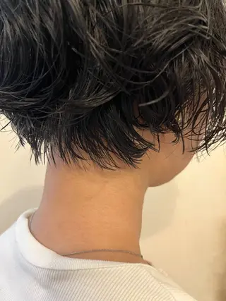 ショート カラー パーマ ✴︎UNU ✴︎モエカのヘアスタイル
