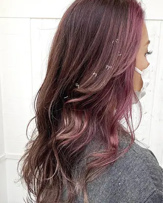 ロング ☀️透明感color KURO☀️のヘアスタイル