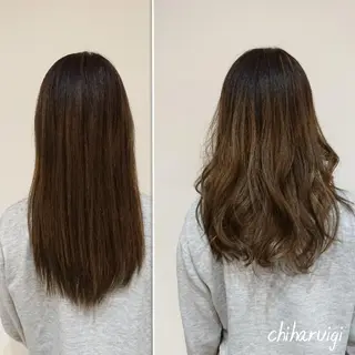 ロング ブリーチ/ヘアケア/ 艶髪/イギチハルのヘアスタイル