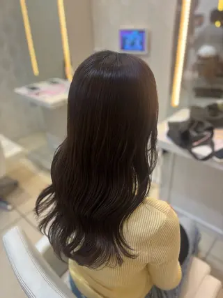 ロング はらだ すずのヘアスタイル