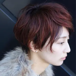ショート トップスタイリスト 👑田添幹宜のヘアスタイル
