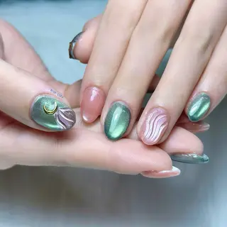 ネイル BLUE CORAのネイルデザイン