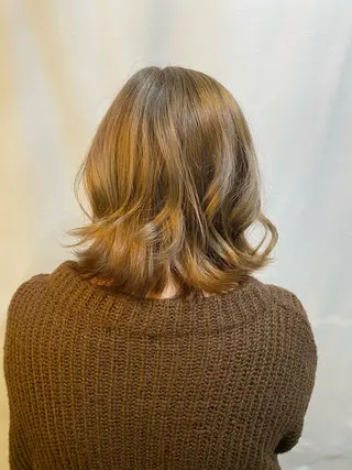 ミディアム 長濱 俊のヘアスタイル