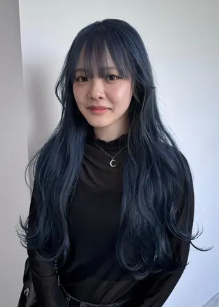 ロング カラー マイ /暖色カラーのヘアスタイル