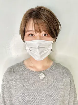 ショート モリオフロムロンドン池袋店所属・冨永 さやかのヘアスタイル