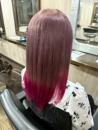 カラー 黒川 怜慈のヘアスタイル