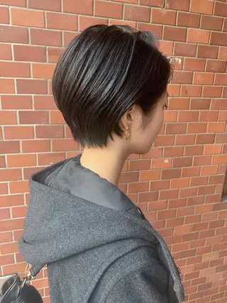 ショート 丹羽大喜 縮毛矯正/美髪矯正のヘアスタイル