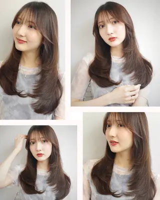 ロング カラー ✨上品レディーなヘア スタイルへ✨髙木諒也のヘアスタイル