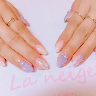 ネイル La neige* yuki 🐩🌙のネイルデザイン