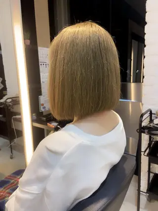 カラー 緑区/艶髪 🦋柿下のヘアスタイル