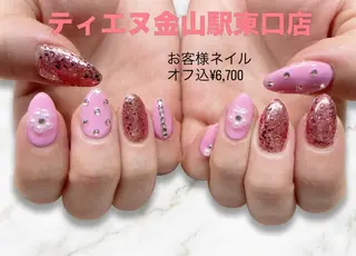 ネイル ティーエヌ 金山駅東口店のネイルデザイン