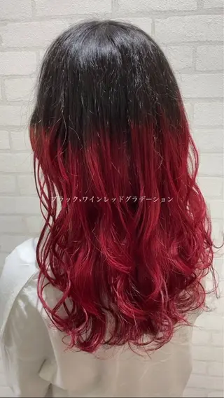 ロング 北田 瑠人のヘアスタイル