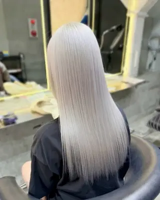 ロング ケアブリーチ/ 髪質改善/垣尾颯大のヘアスタイル