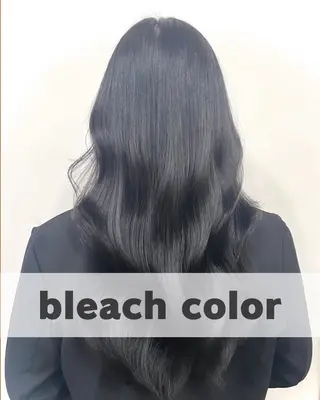 ミディアム ブリーチ/デザインカ ラー/村松愛翔のヘアスタイル