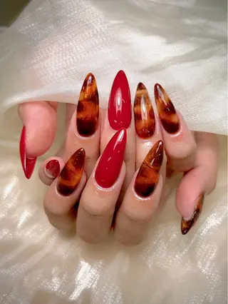 ネイル lucky nail 歌舞伎町のネイルデザイン