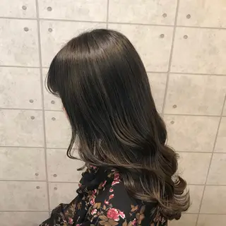 ロング カラー 烏丸韓国ヘア🇰🇷 ayaka🎀のヘアスタイル