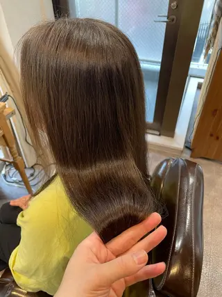 セミロング 美髪 透明感カラーSotaのヘアスタイル
