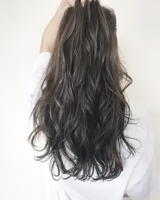 ロング カラー 髪質改善サロン 心斎橋ARCHEのヘアスタイル