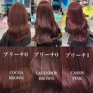 カラー ️🩷ハイトーン特化 RYUGA️🩵のヘアスタイル