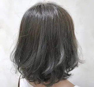 ミディアム 北川 真衣のヘアスタイル