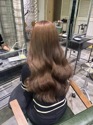 カラー AYANE 韓国ヘア /レイヤーカットのヘアスタイル