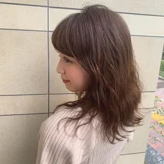 ロング メンズ縮毛矯正 ニュアンスパーマのヘアスタイル