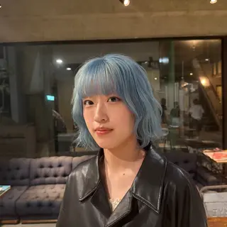 ショート カラー ⚜️ブリーチ× 透明感✨Hayatoのヘアスタイル