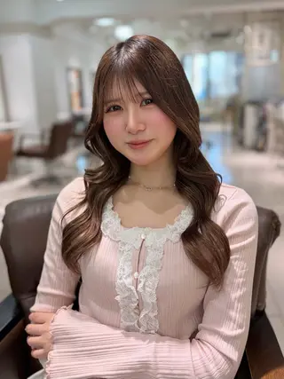 ロング 髪質改善🫧透明感 カラー💞はな🎀のヘアスタイル