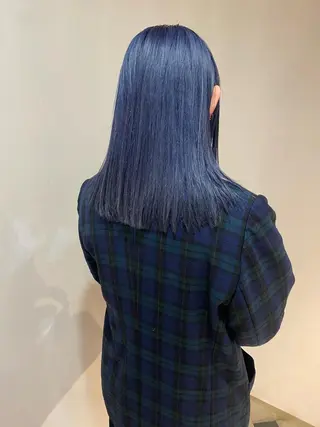 セミロング カラー riria/ボブ /ショート/レイヤーのヘアスタイル