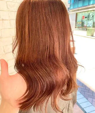カラー ゆるふわパーマ🌼 アレンジ🌼リョウカのヘアスタイル