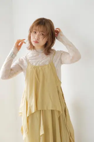 ミディアム カラー BASSA 石神井公園店のヘアスタイル