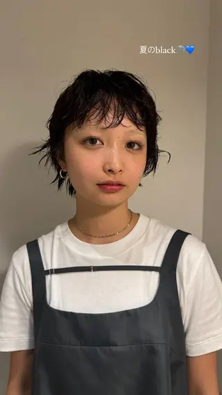 ショート 吉田 愛美のヘアスタイル