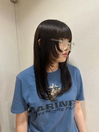 ロング ハシヅメ キョウカのヘアスタイル