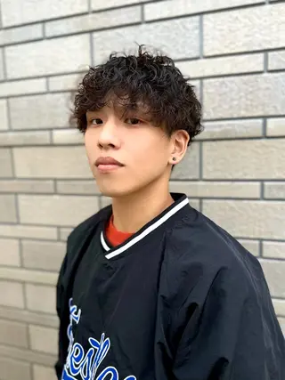 パーマ 博多メンズサロン 田中のヘアスタイル