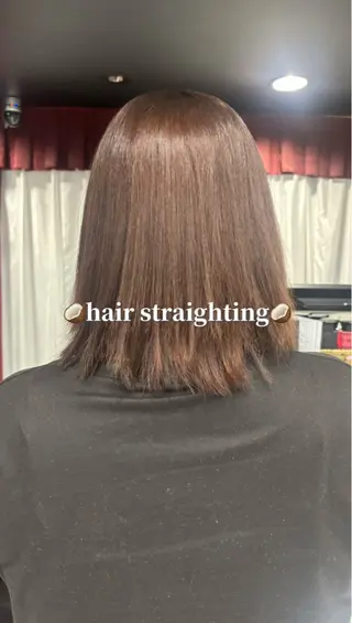 ミディアム ボブカットモデル募 集🩵AYAKA🩵のヘアスタイル