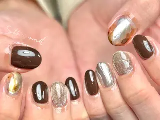 ネイル Refine ネイリスト 坂本のネイルデザイン