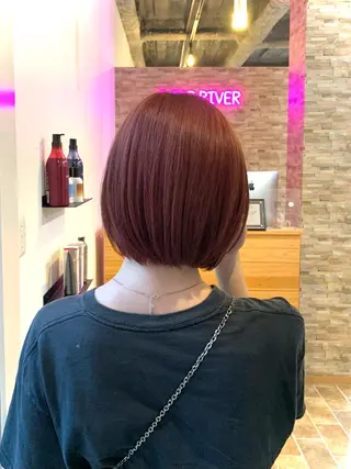 ミディアム 吉田 聡一のヘアスタイル