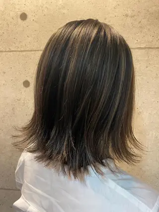 ミディアム カラー ✨ブリーチ/エクステ 豊住 光輝✨のヘアスタイル