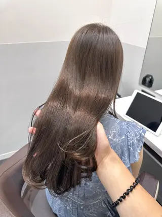 ロング カラー 矢野 晃平のヘアスタイル