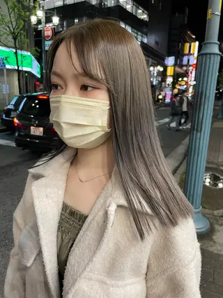 セミロング カラー 個性派ネイル 🌼 ハルカ ♡の眉毛・アイブロウイメージ