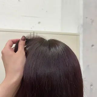 ミディアム カラー MUKU ひかるのヘアスタイル
