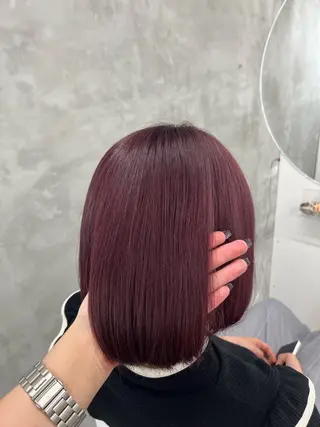 ミディアム カラー yuuna ✮ door whiteのヘアスタイル