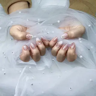 ネイル パーツ全部¥110 サロンミミのネイルデザイン