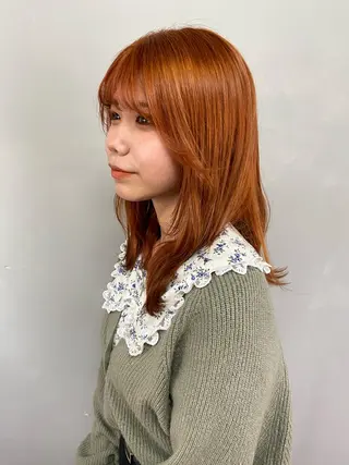 カラー 松谷 美和のヘアスタイル