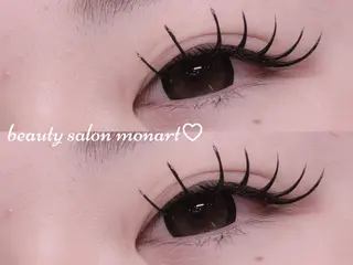 マツエク・マツパ monart kurehaのマツエク・マツパデザイン