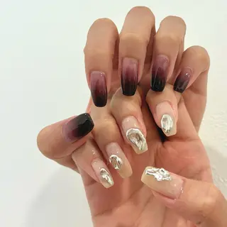 ネイル eight横浜☁️ くまべのネイルデザイン