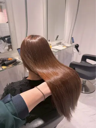 ロング カラー ヘアアレンジ メンズ 小高 咲蘭のヘアスタイル