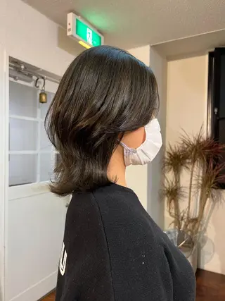 ミディアム 中江 友哉のヘアスタイル