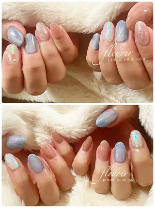 ネイル フルリール 【プライベートサロンのネイルデザイン