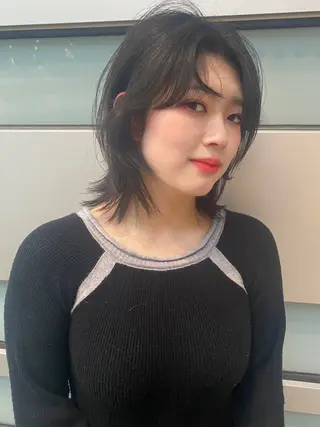 ミディアム カラー mai / linoah˚✧のヘアスタイル